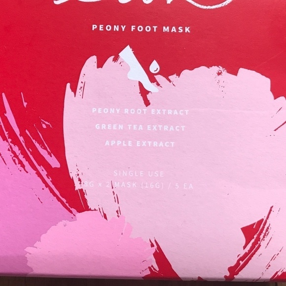 🌺Host Pick!!🌺 Soon - Peony Foot Mask - Picture 9 of 9